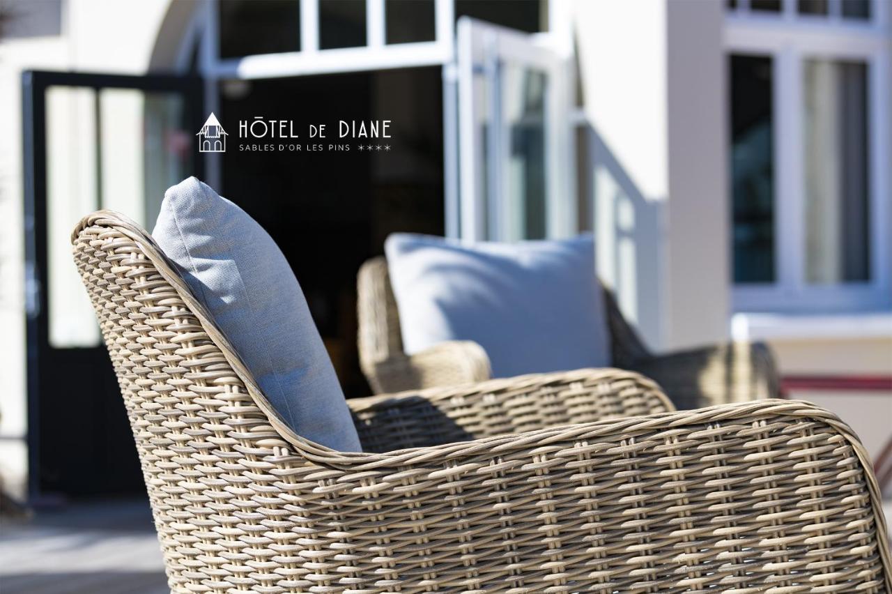 Hotel De Diane Sables-dʼOr-les-Pins Εξωτερικό φωτογραφία