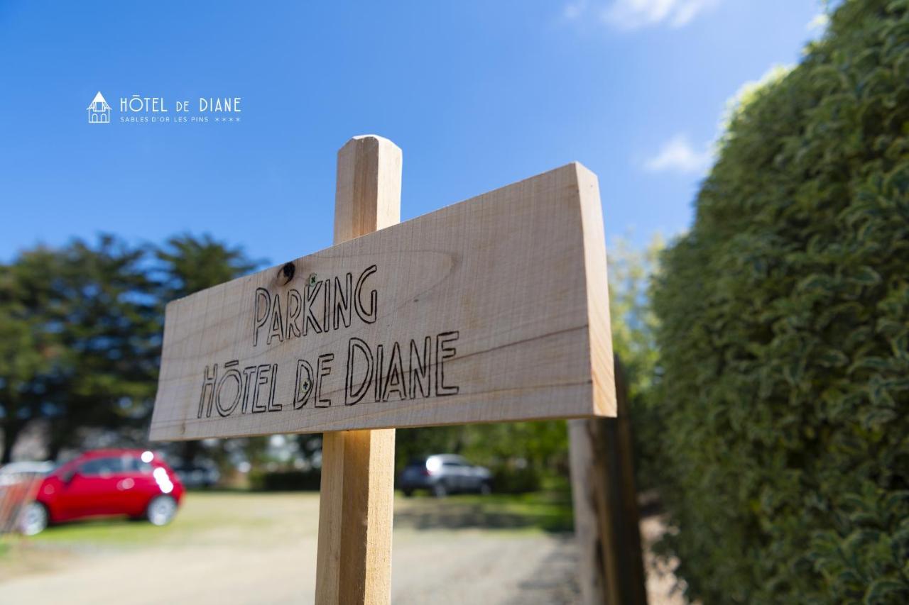 Hotel De Diane Sables-dʼOr-les-Pins Εξωτερικό φωτογραφία