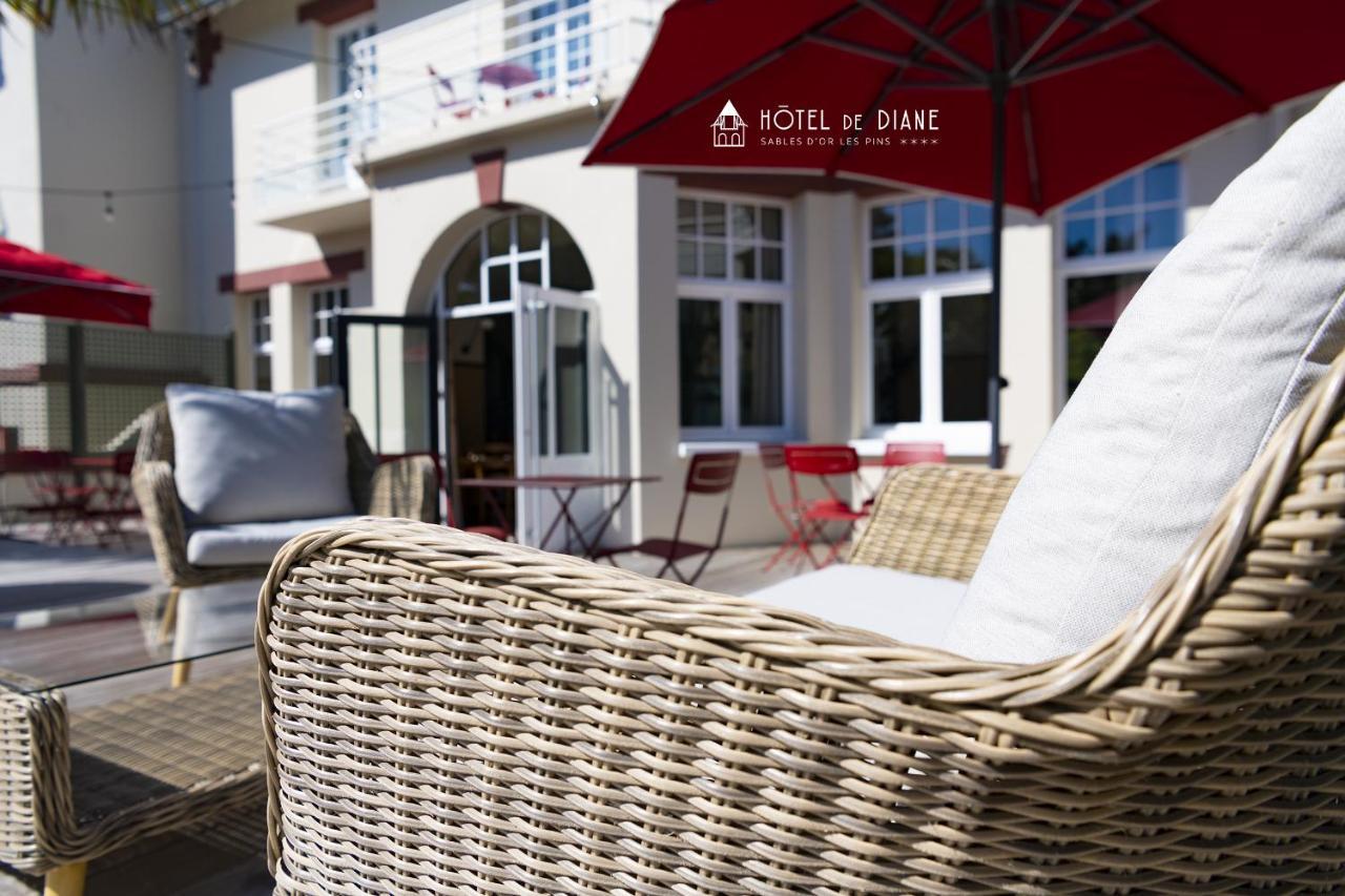 Hotel De Diane Sables-dʼOr-les-Pins Εξωτερικό φωτογραφία