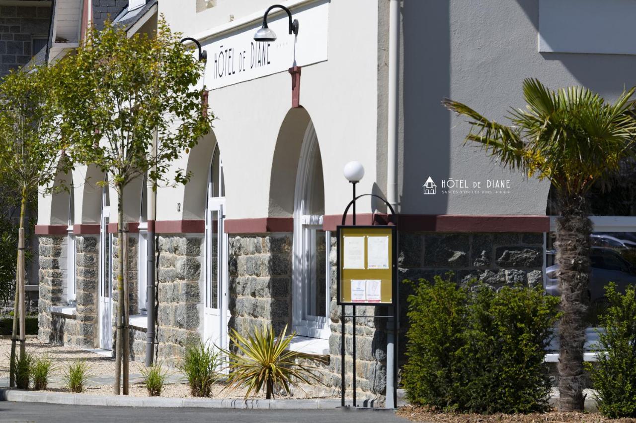 Hotel De Diane Sables-dʼOr-les-Pins Εξωτερικό φωτογραφία