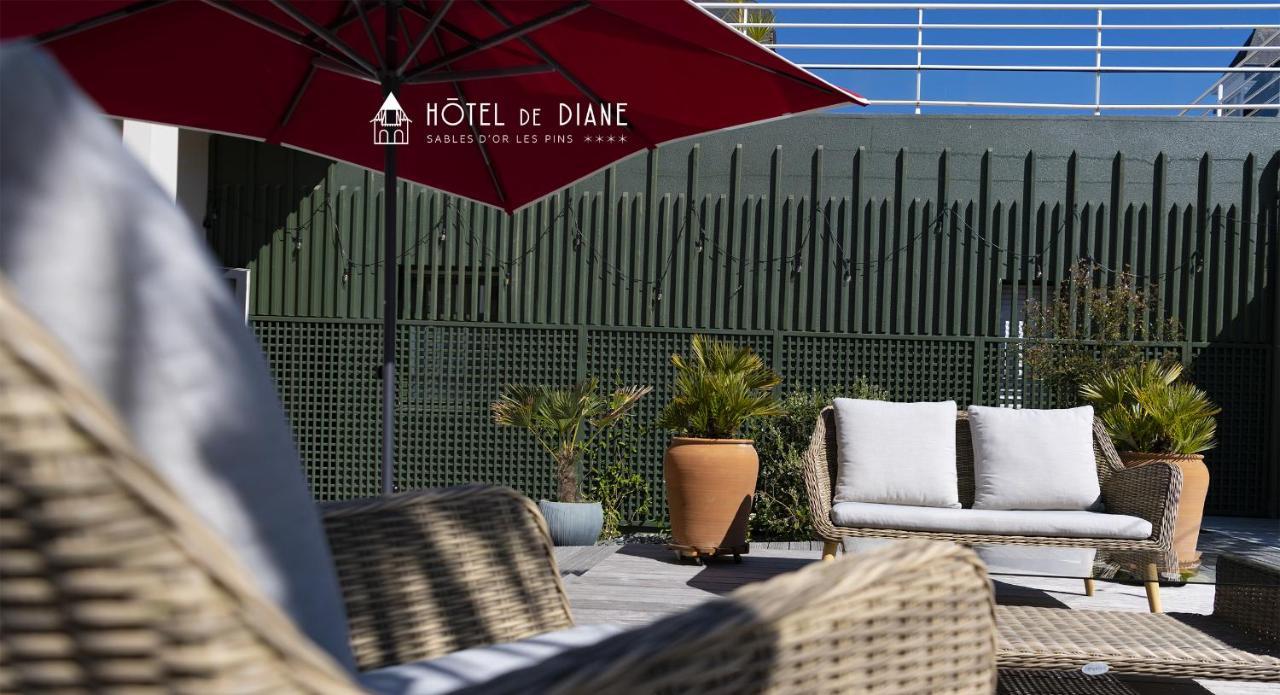 Hotel De Diane Sables-dʼOr-les-Pins Εξωτερικό φωτογραφία