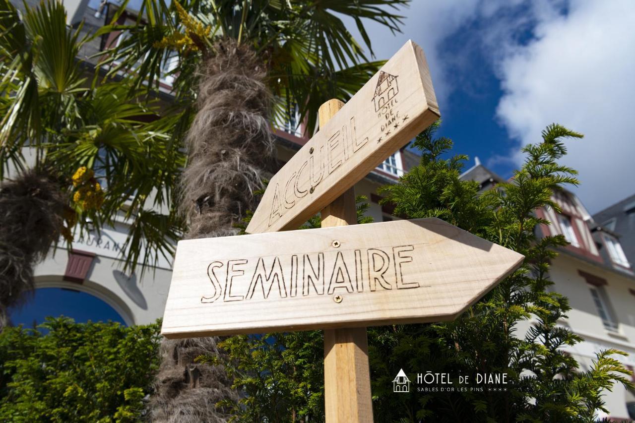 Hotel De Diane Sables-dʼOr-les-Pins Εξωτερικό φωτογραφία